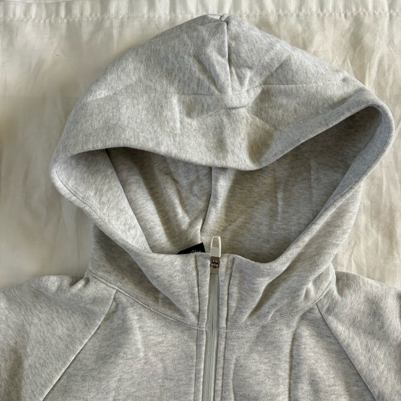 lululemon Classic-Fit Fleece Full-Size Hoodie HCUG/WHT Core Light Gray Men's L - Picture 3 of 5
